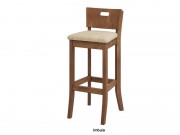 Conjunto Mesa Bistro Miller Interiores Europa Dubai com 04 Banquetas 0.65 x 0.65 Redonda